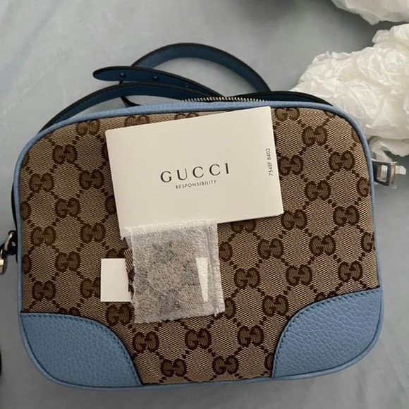 💙Brand New Blue Gucci Camera Bag💙 - Picture 6 of 13